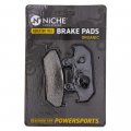 Niche Brake Pad Set For Suzuki Burgman 650 69100-10840 59100-21860 59100-21870 Front Rear Organic