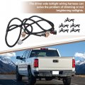 Uxcell 1 Set Tail Light Lamp Wiring Harness For Chevrolet Silverado 1500 2500hd 3500hd Gmc Sierra 2500 Hd 3500 2016-2019 Driver