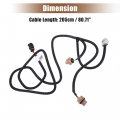 Uxcell 1 Set Tail Light Lamp Wiring Harness For Chevrolet Silverado 1500 2500hd 3500hd Gmc Sierra 2500 Hd 3500 2016-2019 Driver