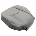 Newyall Grey Leather Driver Side Bottom Seat Cover