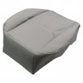 Newyall Grey Leather Driver Side Bottom Seat Cover