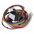 Waltyotur 14 Circuit Fuse Universal Wire Harness Kit Replacement For Muscle Car Hot Rod Street Xl
