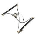 Front Left Window Regulator With Motor Replacement For Town And Country 1996 2000 Grand Caravan Plymouth Voyager Part Number 