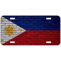 Expressitbest Aluminum License Plate Flag Of Philippines Filipino Pinoy Bricks 