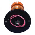 B6l4pt Clear White 12-80v Dc 3w Led 1 2 Npt Pipe Mount Emergency Warning Light Beacon Strobe Effect 12v 24v 36v 48v 64v 72v 