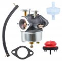 Snowblower Carburetor Kit For Tecumseh Hm70 Hm80 Hmsk80 Hmsk90 Hm100 Hmsk100 Ohsk110 Ohsk120 Ohsk125 Engines Fits 632110 632111 