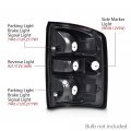 G-plus Tail Lights W O Bulbs Compatible With Gmc Sierra 1500 2014-2018 Fit 2500 Hd 3500 2015-2019 84288725 84288724 Gm2800281c