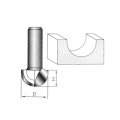 Uxcell 1 2 Inch Shank Dia 7 8 Cutting Woodworking Round Nose Cove Box Router Bit