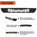 Bumper Lower Grille For 2013-2014d Mustang Replacement For Dr3z17k945ab Front Bottom Grill Hood Mesh W O Appearance Package