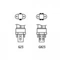 Satco 13 Watt Compact Fluorescent Twin Tube 2-pin Light Bulb Gx23 Base 4100k Cfs13w 841 Model Number S8312-sat