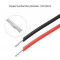 Uxcell Silicone Wire 28 Awg Ultra Flexible 600v Electric Strands Of Tinned Copper 16 Ft Black Red