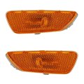 Side Marker Light Pair For Chevy Captiva Sport 2012 2013 2014 2015 Front Driver And Passenger Amber Halogen Gm2551195 Gm2550195 