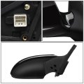 Ki1321150 Factory Style Passenger Right Side Mirror Manual Folding Power Adjust Heated Glass Turn Signal Compatible With