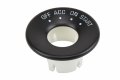 Gm Genuine Parts 02852049 Ignition Lock Cylinder Bezel Black 