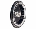 Auto Krafters Compatible Replacement For Grille Emblem Insert Standard Crest 1966 Fairlane Black Background C6oz-8213std