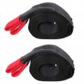 Durable 3 14000lbs Tow Strap 30 Feet Winch Sling Off-road Atv Snatch Vehicle Recovery 2pc 