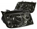 Smoke Lens Euro Spec E Code Style Headlights For 99-05 Jetta Mkiv Hl-oh-vwje99-sm Pair Left And Right Side Chrome Housing 