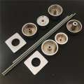 Httmt Mt254-003- Fork Axle Caps Covers Compatible With 2006-2007 Suzuki Gsxr 600 750 2005-2008 Gsx-r 1000 Chr