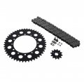 Kawasaki Kx125 125 O Ring Chain And Sprocket Black 12 48 110l