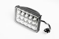4x 4x6 Premium Led Headlight Conversions Black H4651 H4656 H4666 For Cars 12 Volts 45 Wattage Front Assemblies