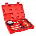 Tce Torin 8 Piece 0-300 Psi Engine Cylinder Compression Pressure Gauge Tester Kit Automotive Tool Red Atrhs-a0031u 