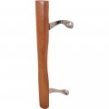 Prime-line C 1034 Sliding Patio Door Wood Pull Chrome Plated Brackets Single Pack 