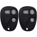 Ocpty 2 Pcs Flip Key Entry Remote Uncut Fob Transmitter Replacement For 97-02 Chevy Gmc Oldsmobile Express Sonoma Astro