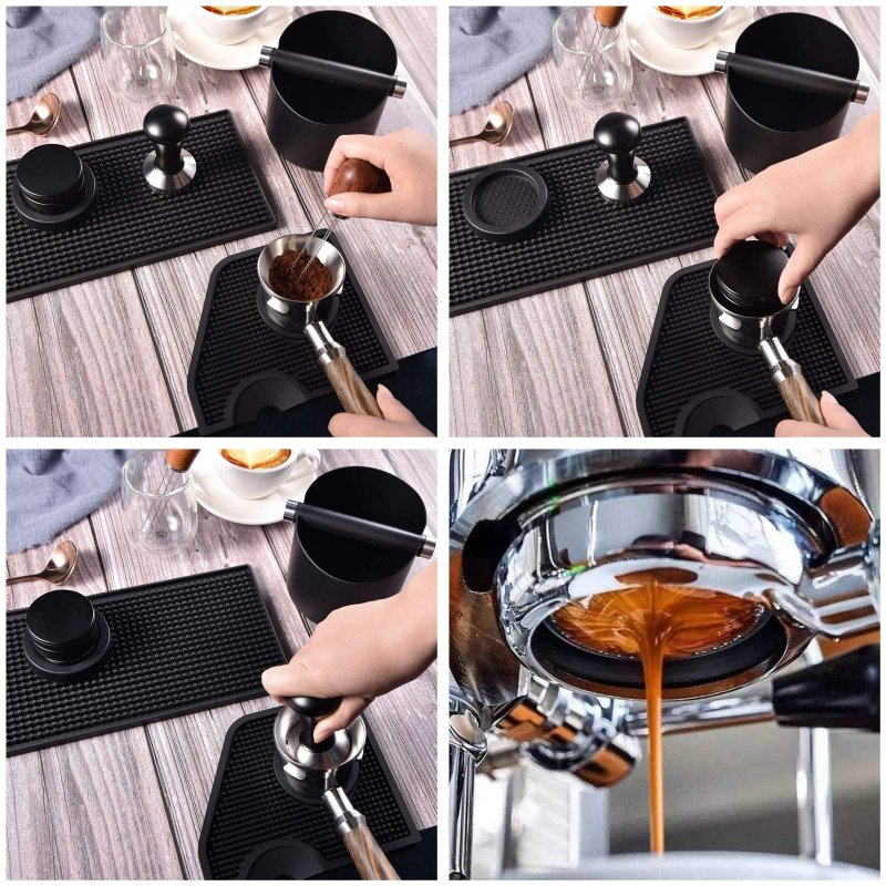 Espresso Coffee Stirrer Santow Wood Handle Needle Type Distribution Tool-professional Barista Tamper Distributor Rosewood