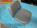 New Replacement Seat Cover Fits Kobelco Sk007 Mini Excavator Sk 007 236a