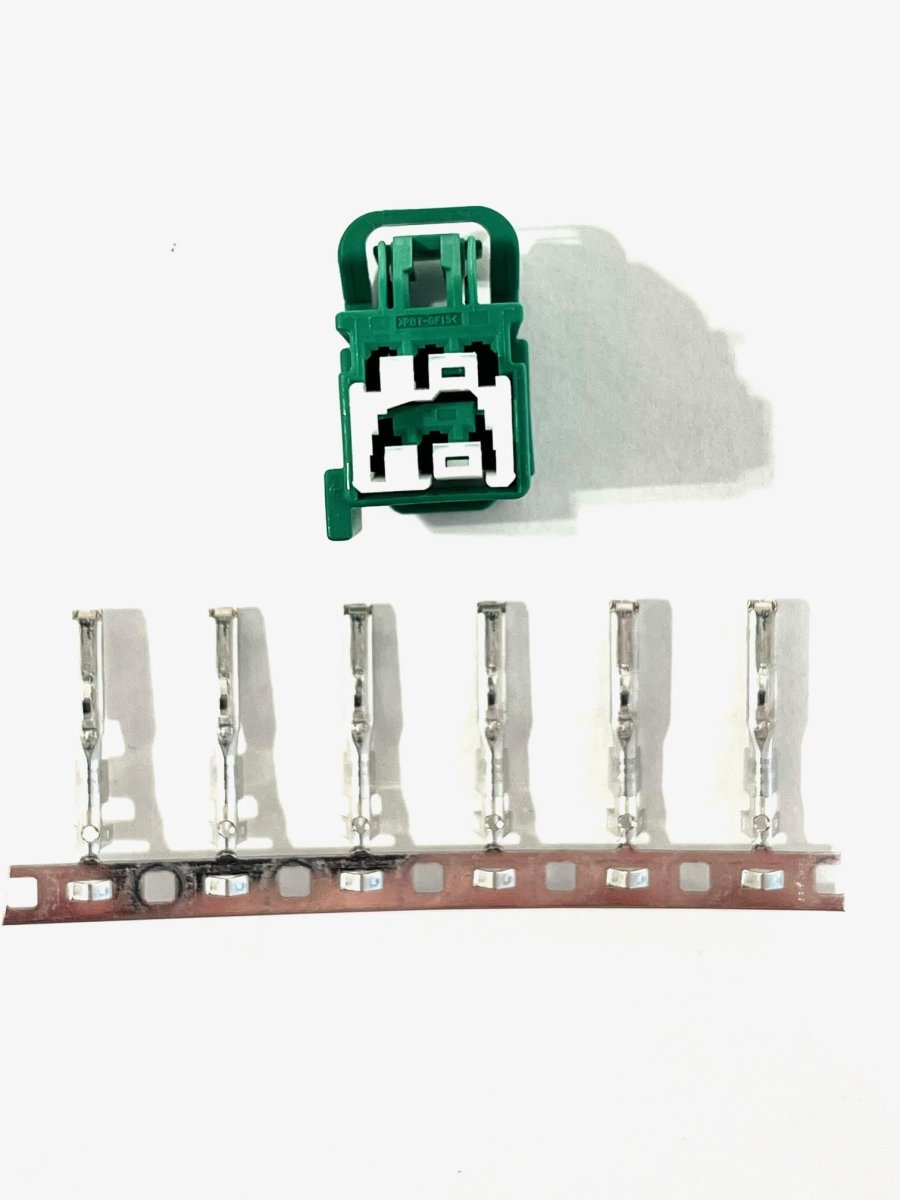 Connector And Terminals Wpt 1032 9u2z 14s411 Xa 6 Pole Female For Climate Control Heated Seat Modules Model Edsw
