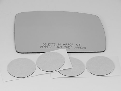 Right Passenger Side Mirror Glass Lens For 05-09 Range Rover Convex Fit Over Design Auto Dimming Mirrors 8 In Diagonal Clear