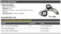 Accessory Drive Serpentine Belt Tensioner Compatible With 2008-2010 2013-2014 Chevy Malibu 2 4l