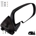 Passenger Side View Mirror For 1999-2007 Chevy Silverado Pickup 2000 Suburban 1999-2006 Gmc Sierra Smooth Manual Fold