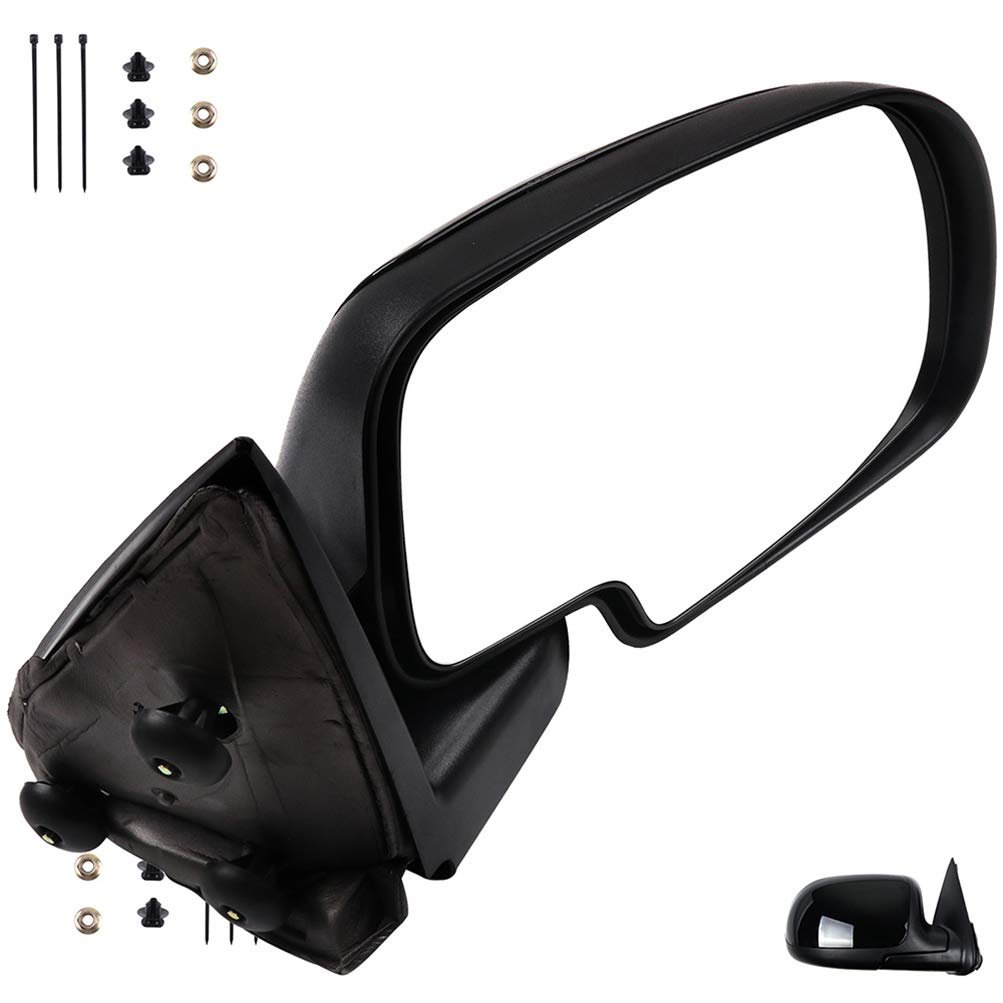 Passenger Side View Mirror For 1999-2007 Chevy Silverado Pickup 2000 Suburban 1999-2006 Gmc Sierra Smooth Manual Fold
