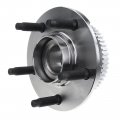 A-premium Front Wheel Bearing And Hub Assembly With Abs Ring 5-lug Compatible Ford Thunderbird 1991-1997 Lincoln Mark Viii