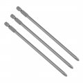 Uxcell 3 Pcs 5mm Ph2 Magnetic Phillips Screwdriver Bits 1 4 Inch Hex Shank 5 9-inch Length S2 Power Tool