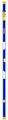 Irwin Tools 1550 Magnetic I-beam Level 78-inch Blue 