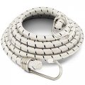 3 Pack 72-inch Long Bungee Cords Heavy Duty Straps With Durable Metal Hooks For Bikes Camping Outdoors Great Tie Downs And 