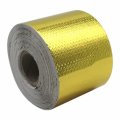 Jrsauto 2 30ft High-temperature Heat Reflective Adhesive Backed Roll Heat Wrap Tape High Temp Shield Reflectivei For Car Intake