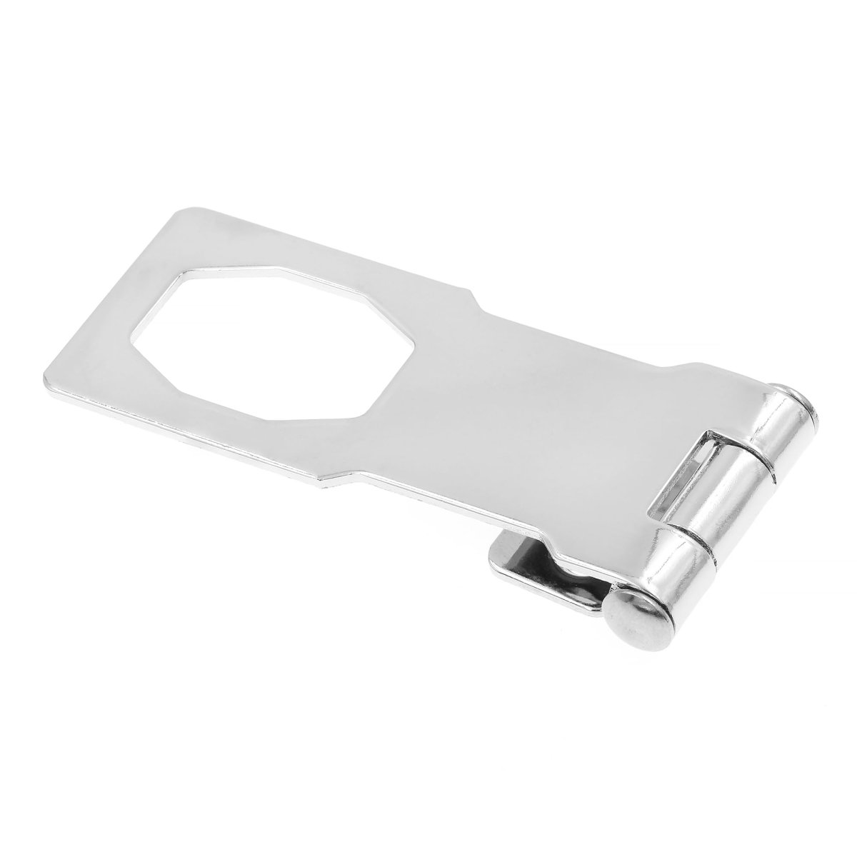 U 117164 Door And Gate Safety Hasp Hinge Latch 3 In Chrome Keyed Twist Knob Lock With Screws For Cabinets Boxes