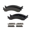 Front Brake Pad Set Ford Econoline Super Duty 1996 1997 1998 1999 Semi Metallic 2 Wheel Replacement For 5015254aa 