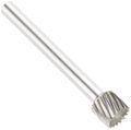 Sb-51 Carbide Burr Rotary File Cylindrical End Cut Double For Die Grinder 0 25 In Dia X 188 Length 125 Shank Dul Series 