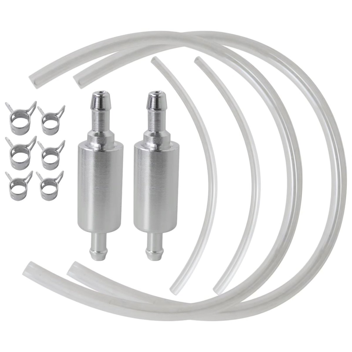 2pcs Brake Bleeder Hose With Check Valve Motorcycle Car Hydraulic Bleeding Kit