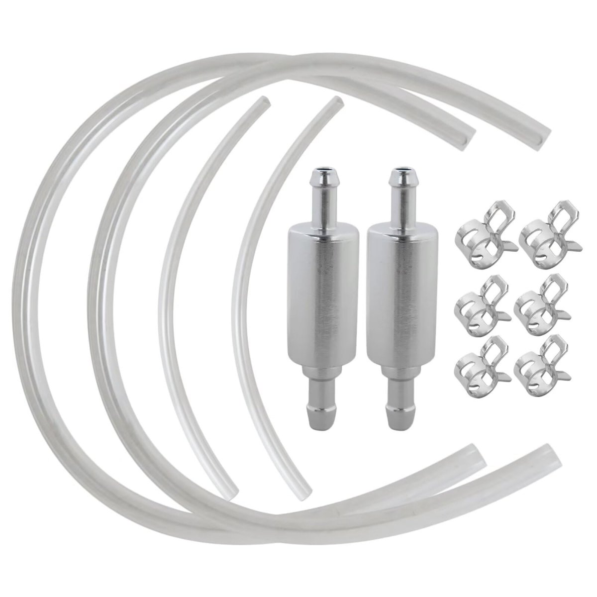 2pcs Brake Bleeder Hose With Check Valve Motorcycle Car Hydraulic Bleeding Kit