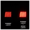 Acanii For 1999-2004 Jeep Grand Cherokee G2 Style Smoke Led Tail Lights Brake Lamps Set Replacement Driver Passenger