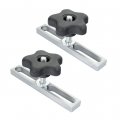 Powertec 71642 Miter Slot Hardware Kit Slot Bars Knobs Screws Washers 