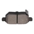 Rear D1423 Semi-metal 4pcs W Hardware Disc Brake Pad Set 