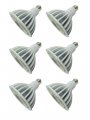 Case Of 6 Ge 75447 Led Par38 32 Watt Dimmable Light Bulb 3000k Neutral White High Output 15 Degree Spot Lamp 