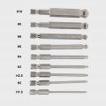 Metric Ball End Hex Screwdriver Bit Set Magnetic Head Allens 1 4 Inch Shank Drill Bit