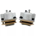 Rear Brake Calipers W Pads Replacement For Polaris 2014 Military Rzr Xp Mv 900 M14jt9eme Eml Emx